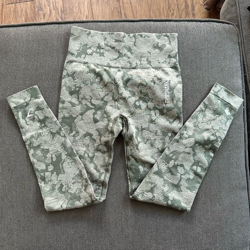 Gymshark Camo Print Leggings